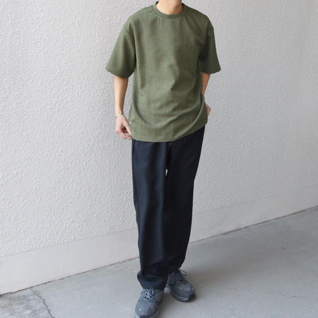 シップス エニィ（SHIPS any）/SHIPS any:〈洗濯機可能〉リネンライク セミワイド パンツ(セットアップ対応) 25SS◇_6