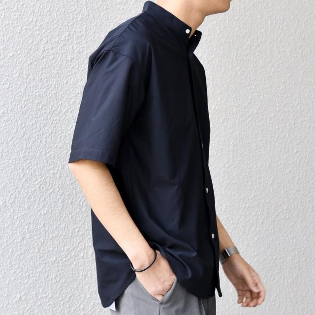 シップス エニィ（SHIPS any）/SHIPS any: 360° THE CIRCLE STRETCH バンドカラー シャツ(セットア_17