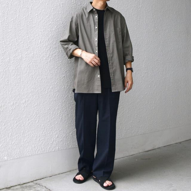 シップス エニィ（SHIPS any）/SHIPS any: コットン/リネン 7分袖 レギュラー シャツ◇◇_9