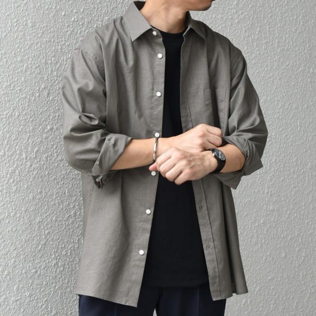 シップス エニィ（SHIPS any）/SHIPS any: コットン/リネン 7分袖 レギュラー シャツ◇◇_11