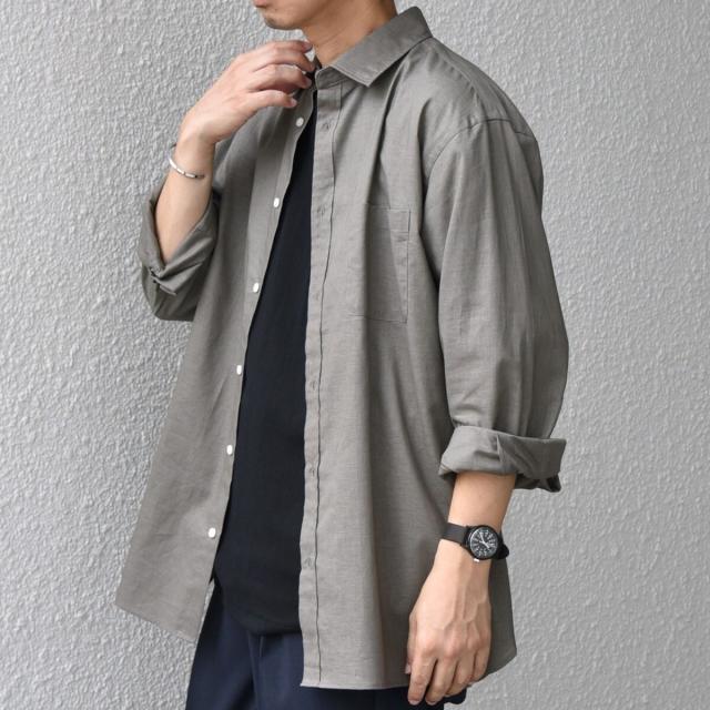 シップス エニィ（SHIPS any）/SHIPS any: コットン/リネン 7分袖 レギュラー シャツ◇◇_12