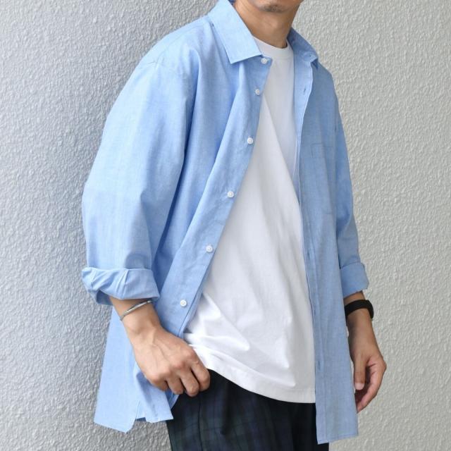 シップス エニィ（SHIPS any）/SHIPS any: コットン/リネン 7分袖 レギュラー シャツ◇◇_18
