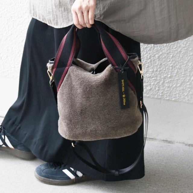 シップス エニィ（SHIPS any）/【SHIPS any別注】Folna: 2WAY ライン リバーシブル ショルダー バッグ