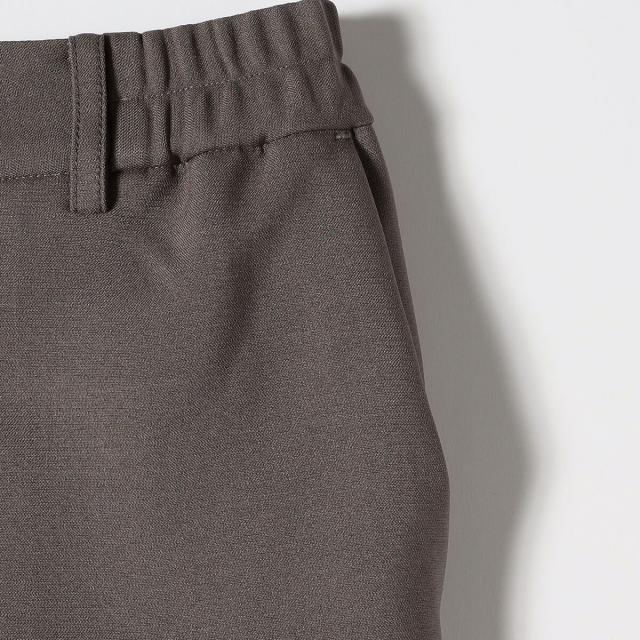 シップス エニィ（SHIPS any）/《一部予約》SHIPS any:〈洗濯機可能〉ダブルクロス セミフレア パンツ［NAVY BLUE］