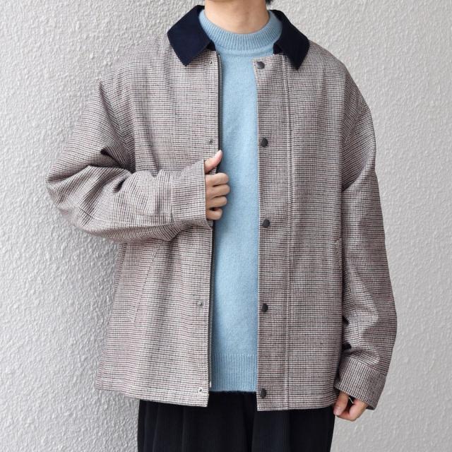 シップス エニィ（SHIPS any）/【SHIPS any別注】Bollington: ウールサキソニー チェック ショート ハンティング