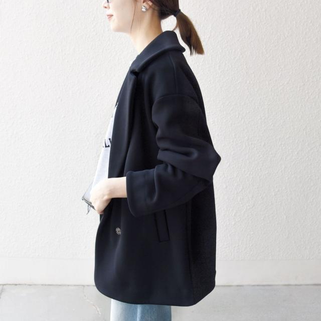 シップスエニィゆったりオーバーサイズフーディーラムウールアンゴラコート♪ シップスエニィゆったりオーバーサイズフーディーラムウール