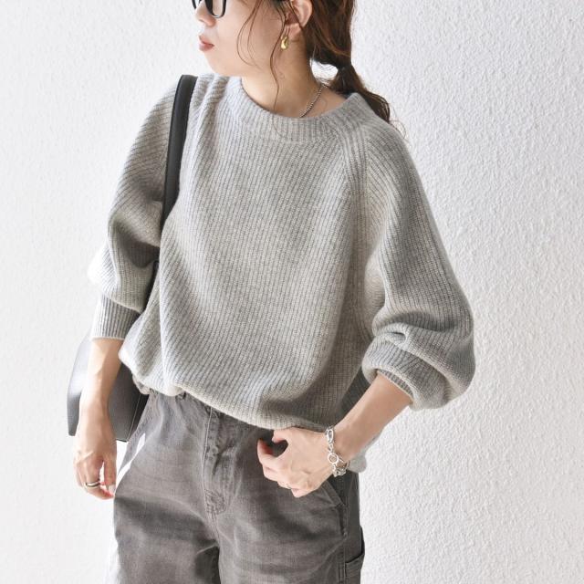 シップス エニィ（SHIPS any）/《一部追加予約》SHIPS any:〈手洗い可能〉AQUA カシミヤ ミックス ハイネック ニット