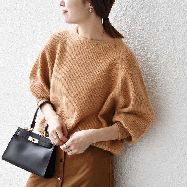 シップス エニィ（SHIPS any）/《一部追加予約》SHIPS any:〈手洗い可能〉AQUA カシミヤ ミックス ハイネック ニット