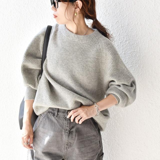 シップス エニィ（SHIPS any）/《一部追加予約》SHIPS any:〈手洗い可能〉AQUA カシミヤ ミックス ハイネック ニット