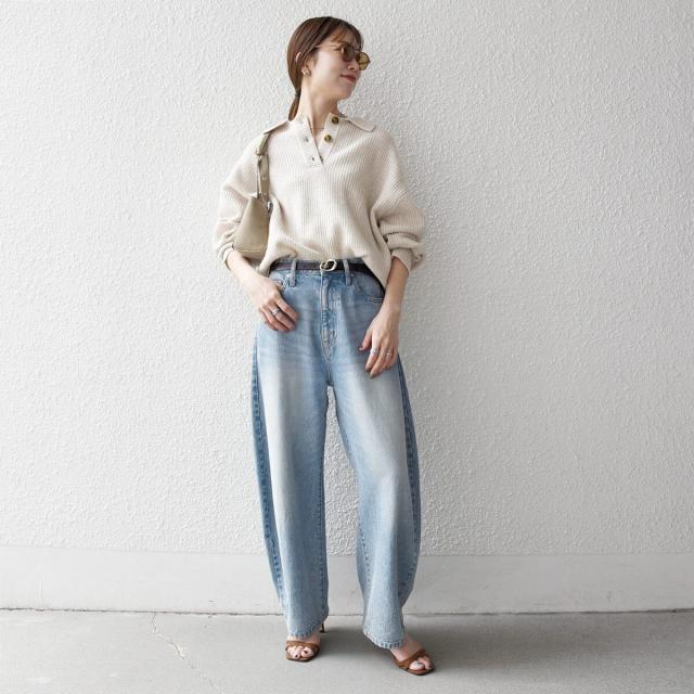 シップス エニィ（SHIPS any）/《一部追加予約》SHIPS any:〈手洗い可能〉AQUA カシミヤ ミックス ポロ ニット