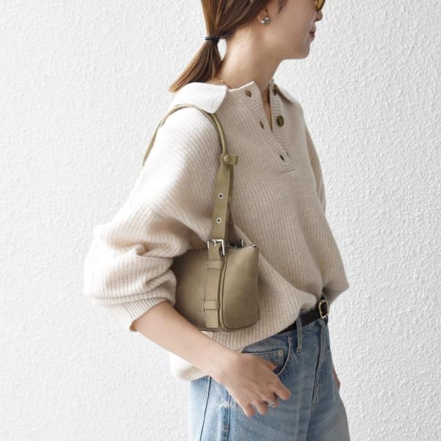 シップス エニィ（SHIPS any）/《一部追加予約》SHIPS any:〈手洗い可能〉AQUA カシミヤ ミックス ポロ ニット