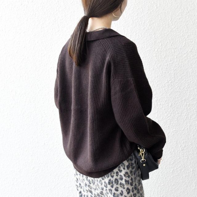 シップス エニィ（SHIPS any）/《一部追加予約》SHIPS any:〈手洗い可能〉AQUA カシミヤ ミックス ポロ ニット