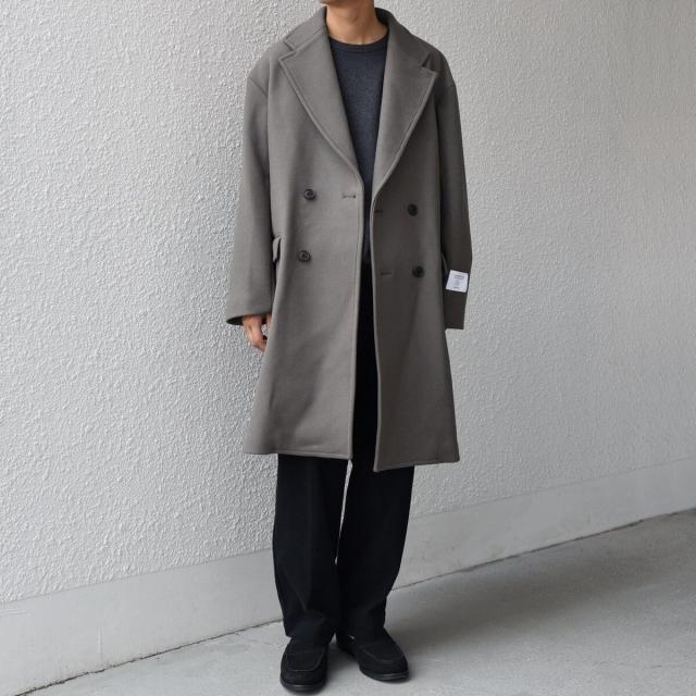 シップス エニィ（SHIPS any）/SHIPS any: PURE WOOL MELTON ダブル チェスターコート 25AW◇_4