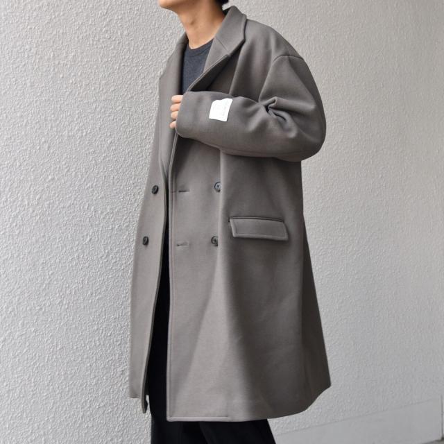 シップス エニィ（SHIPS any）/SHIPS any: PURE WOOL MELTON ダブル チェスターコート 25AW◇_7