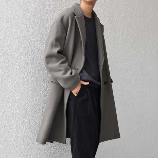 シップス エニィ（SHIPS any）/SHIPS any: PURE WOOL MELTON ダブル チェスターコート 25AW◇_8