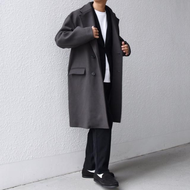 シップス エニィ（SHIPS any）/SHIPS any: PURE WOOL MELTON ダブル チェスターコート 25AW◇_10
