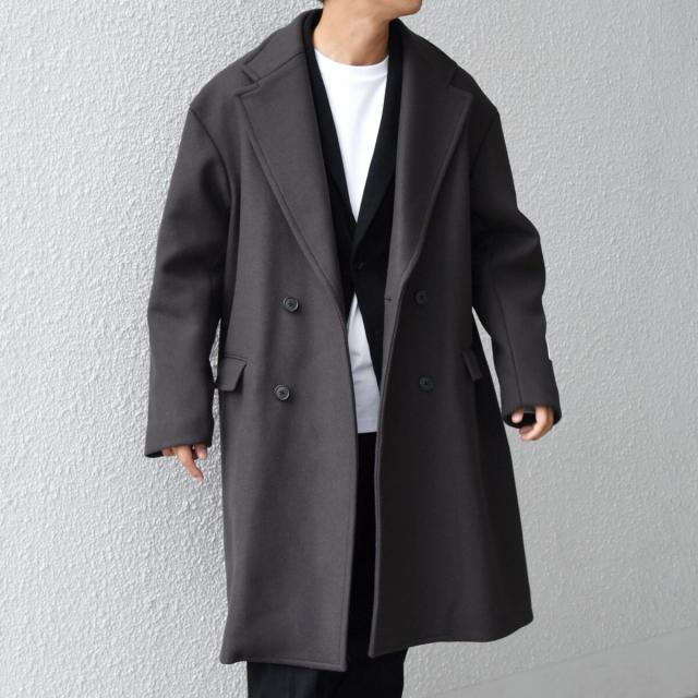 シップス エニィ（SHIPS any）/SHIPS any: PURE WOOL MELTON ダブル チェスターコート 25AW◇_11