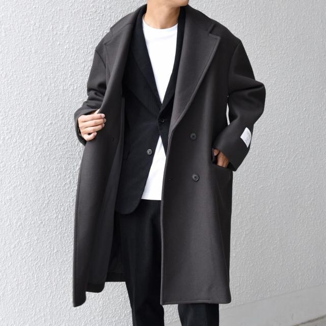 シップス エニィ（SHIPS any）/SHIPS any: PURE WOOL MELTON ダブル チェスターコート 25AW◇_12
