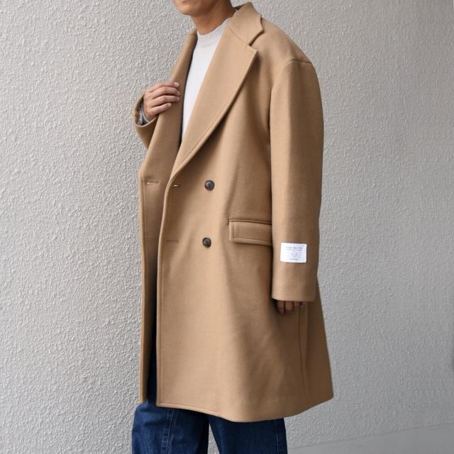 シップス エニィ（SHIPS any）/SHIPS any: PURE WOOL MELTON ダブル チェスターコート 25AW◇_17