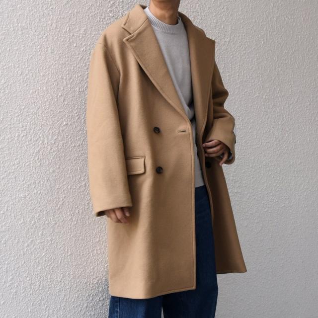 シップス エニィ（SHIPS any）/SHIPS any: PURE WOOL MELTON ダブル チェスターコート 25AW◇_18