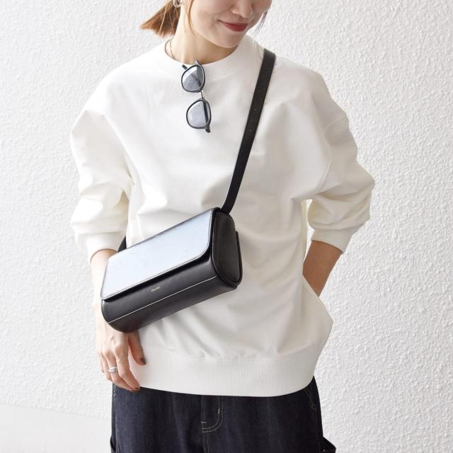 シップス エニィ（SHIPS any）/《一部追加予約》SHIPS any:〈洗濯機可能〉裏起毛 クルーネック コクーン プルオーバー