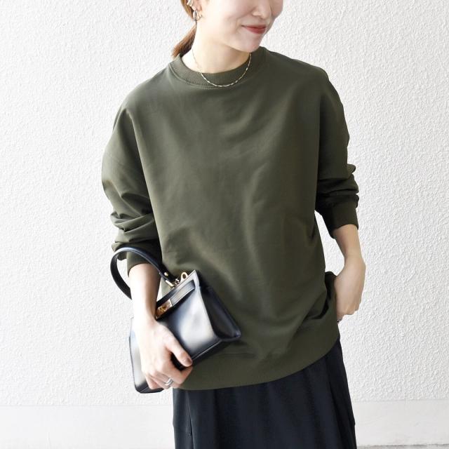 シップス エニィ（SHIPS any）/《一部追加予約》SHIPS any:〈洗濯機可能〉裏起毛 クルーネック コクーン プルオーバー