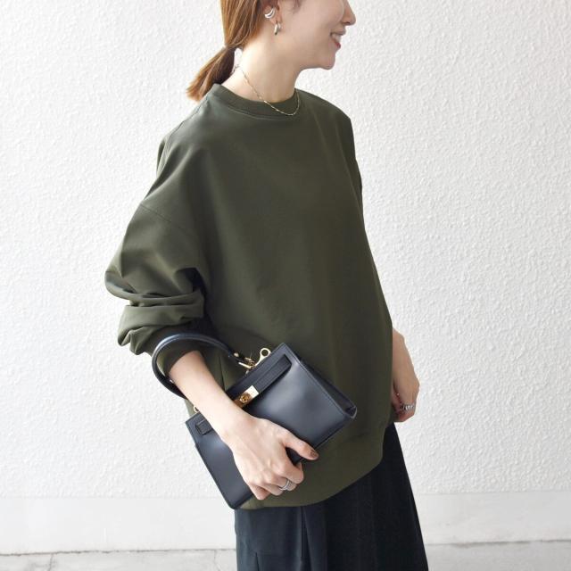 シップス エニィ（SHIPS any）/《一部追加予約》SHIPS any:〈洗濯機可能〉裏起毛 クルーネック コクーン プルオーバー