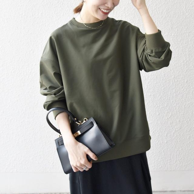 シップス エニィ（SHIPS any）/《一部追加予約》SHIPS any:〈洗濯機可能〉裏起毛 クルーネック コクーン プルオーバー