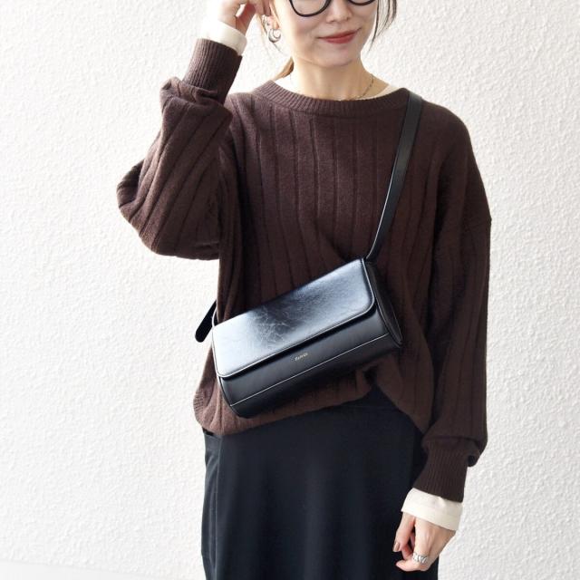 シップス エニィ（SHIPS any）/《予約》SHIPS any:〈手洗い可能〉ヤク ワイドリブ ラウンドヘム ニット プルオーバー