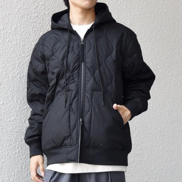 シップス エニィ（SHIPS any）/【SHIPS any別注】TAION:〈手洗い可能〉ミリタリーキルト ダブルジップ ダウン パーカー