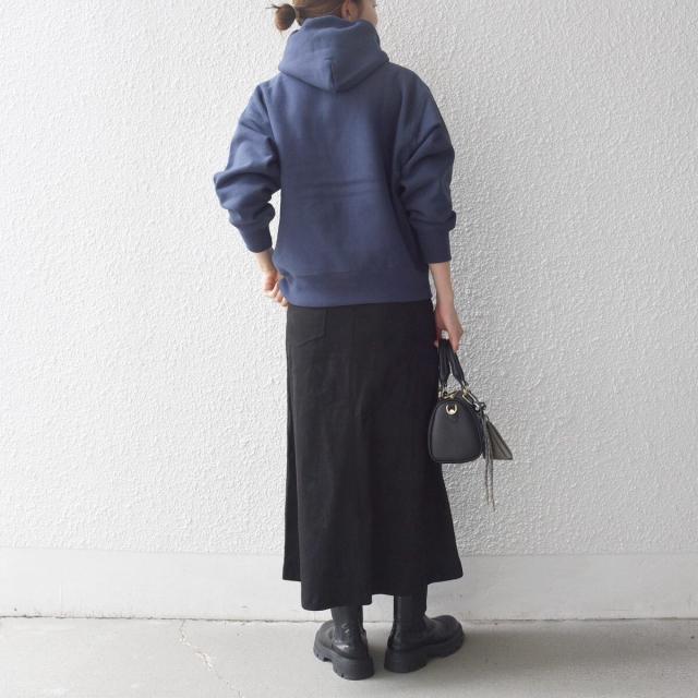 シップス エニィ（SHIPS any）/《一部追加予約》SHIPS any: ポリエステル スエード フロント ボタン Aライン スカート