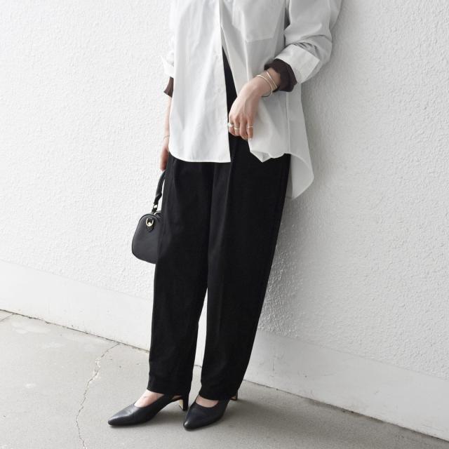 シップス エニィ（SHIPS any）/SHIPS any: ポリエステル スエード テーパード イージー パンツ