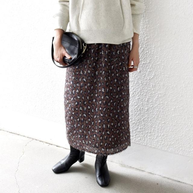 シップス エニィ（SHIPS any）/《一部追加予約》SHIPS any:〈手洗い可能〉レオパード ジャカード Iライン イージー スカー