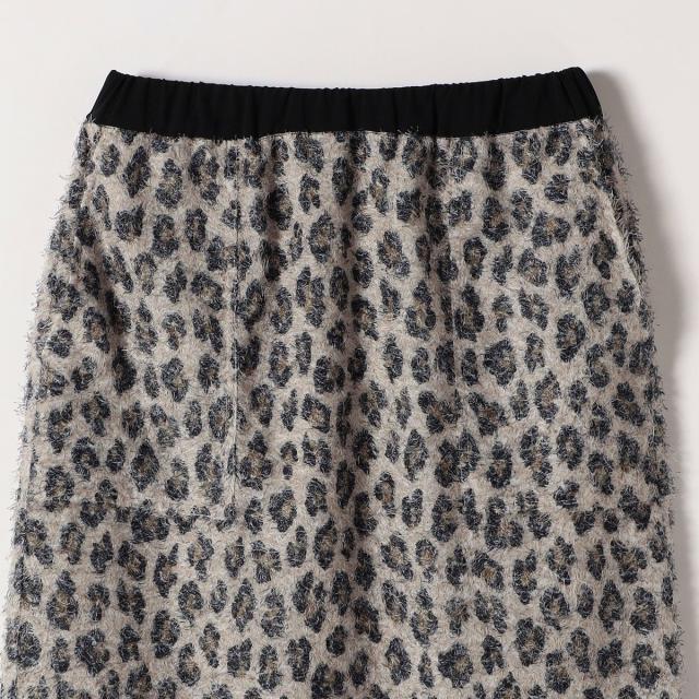 シップス エニィ（SHIPS any）/《一部追加予約》SHIPS any:〈手洗い可能〉レオパード ジャカード Iライン イージー スカー