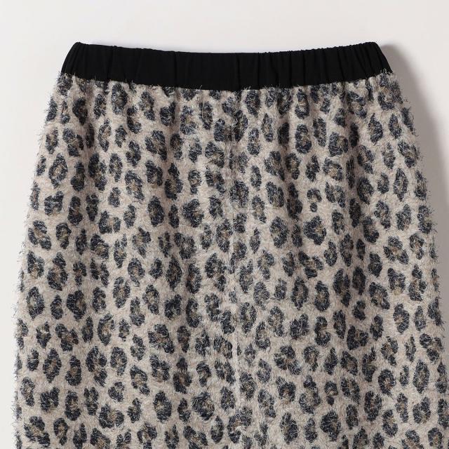 シップス エニィ（SHIPS any）/《一部追加予約》SHIPS any:〈手洗い可能〉レオパード ジャカード Iライン イージー スカー