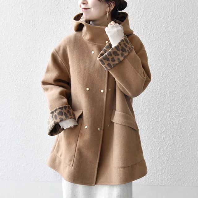 シップス エニィ（SHIPS any）/《一部追加予約》SHIPS any: リバー フーデッド Aライン ミドル コート