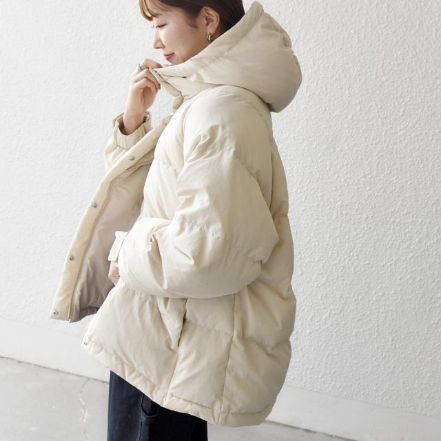 シップス エニィ（SHIPS any）/《一部追加予約》【WEB限定】SHIPS any: フーディ ショート ダウン ジャケット 2