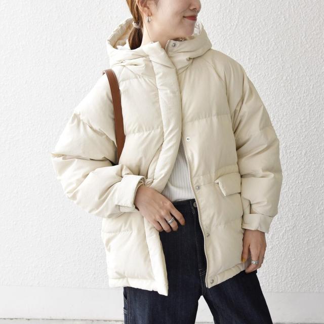 シップス エニィ（SHIPS any）/《一部追加予約》【WEB限定】SHIPS any: フーディ ショート ダウン ジャケット 2