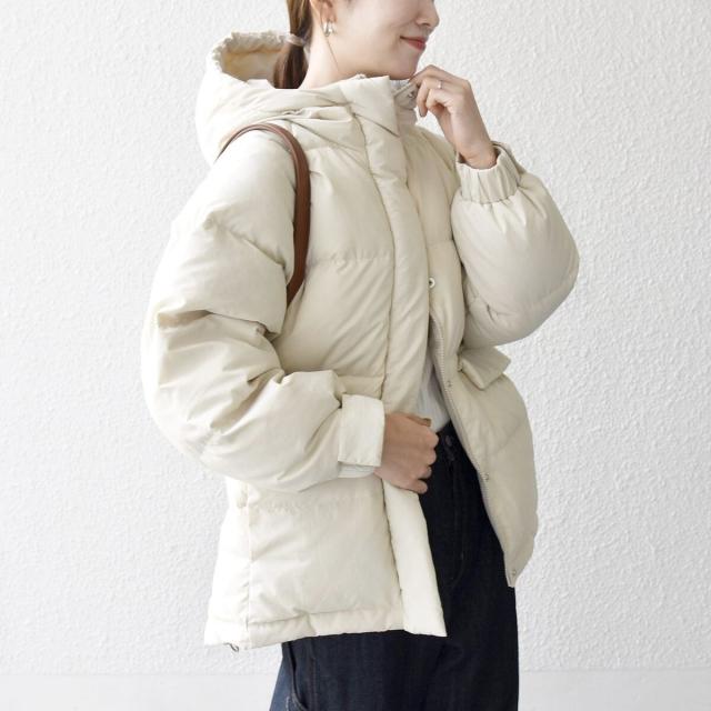 シップス エニィ（SHIPS any）/《一部追加予約》【WEB限定】SHIPS any: フーディ ショート ダウン ジャケット 2