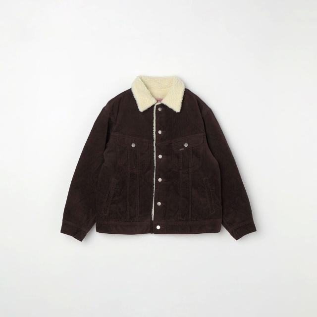 シップス エニィ（SHIPS any）/Lee: BOA STORMRIDER コーデュロイ/デニム ボアブルゾン