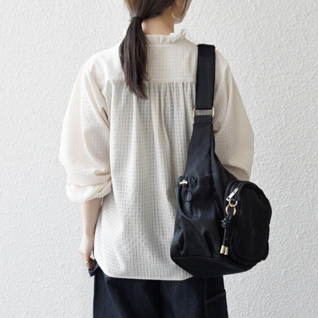 シップス エニィ（SHIPS any）/《予約》SHIPS any:〈洗濯機可能〉2WAY シアー フリル ブラウス