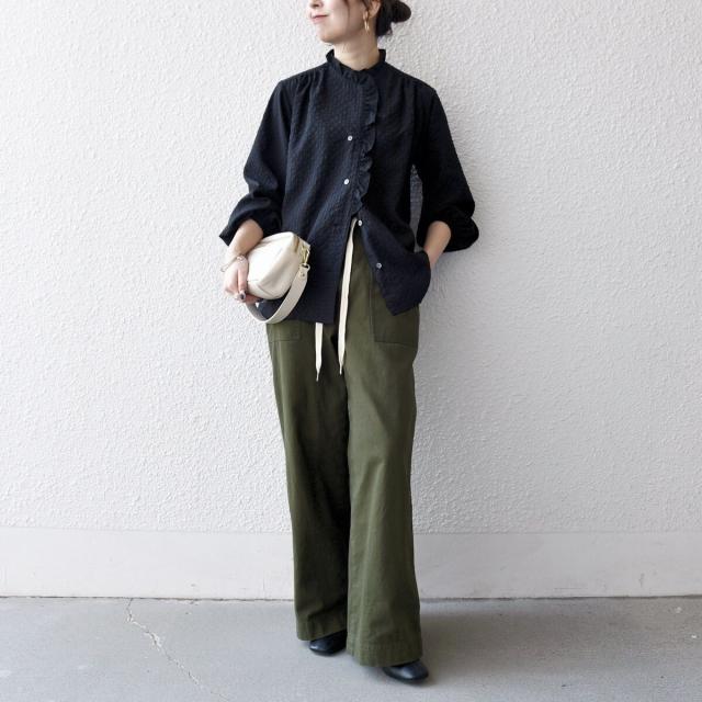 シップス エニィ（SHIPS any）/《予約》SHIPS any:〈洗濯機可能〉2WAY シアー フリル ブラウス