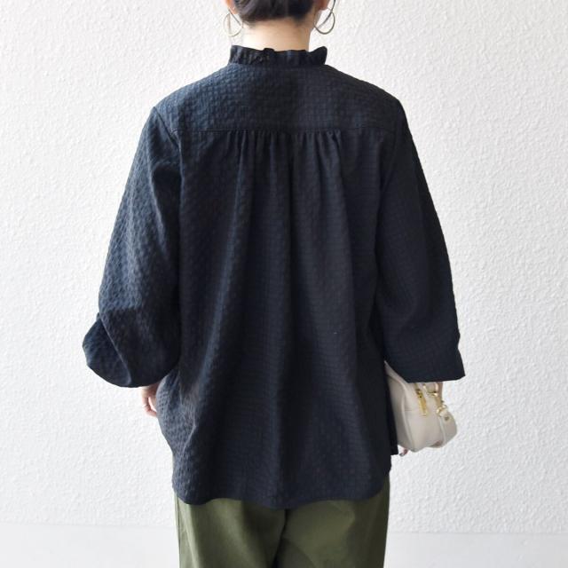 シップス エニィ（SHIPS any）/《予約》SHIPS any:〈洗濯機可能〉2WAY シアー フリル ブラウス