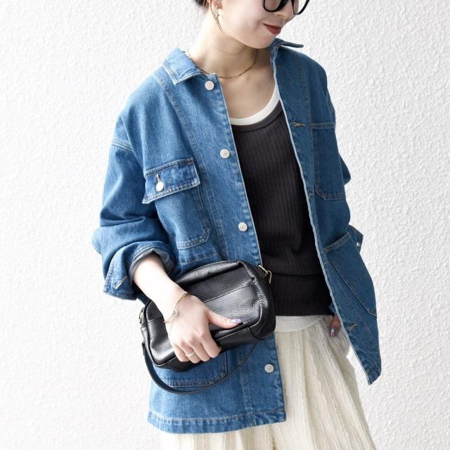 シップス エニィ（SHIPS any）/《予約》SHIPS any: ルーズ デニム ジャケット［SHIPS any DENIM］