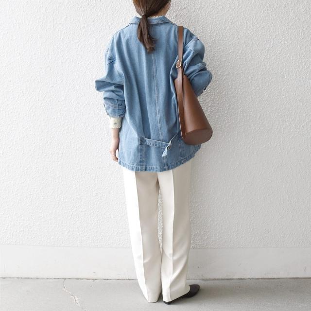 シップス エニィ（SHIPS any）/《予約》SHIPS any: ルーズ デニム ジャケット［SHIPS any DENIM］