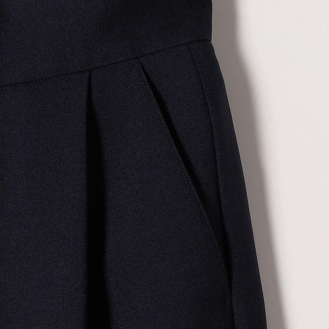 シップス エニィ（SHIPS any）/《予約》SHIPS any: ダブルクロス タック ストレート パンツ［NAVY BLUE］