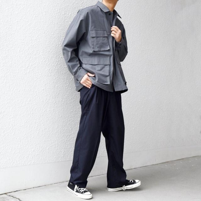 シップス エニィ（SHIPS any）/SHIPS any: コットン/ナイロン ワッシャー BDU シャツ ジャケット (セットアップ対応_9
