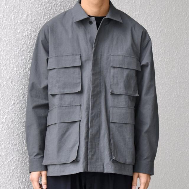 シップス エニィ（SHIPS any）/SHIPS any: コットン/ナイロン ワッシャー BDU シャツ ジャケット (セットアップ対応_10