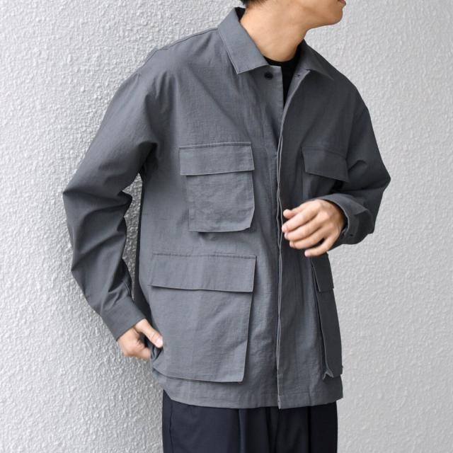 シップス エニィ（SHIPS any）/SHIPS any: コットン/ナイロン ワッシャー BDU シャツ ジャケット (セットアップ対応_12