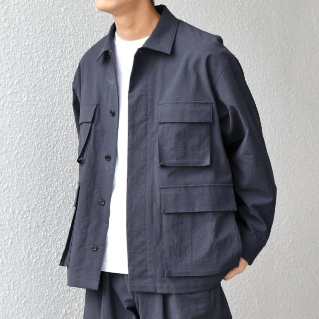 シップス エニィ（SHIPS any）/SHIPS any: コットン/ナイロン ワッシャー BDU シャツ ジャケット (セットアップ対応_16